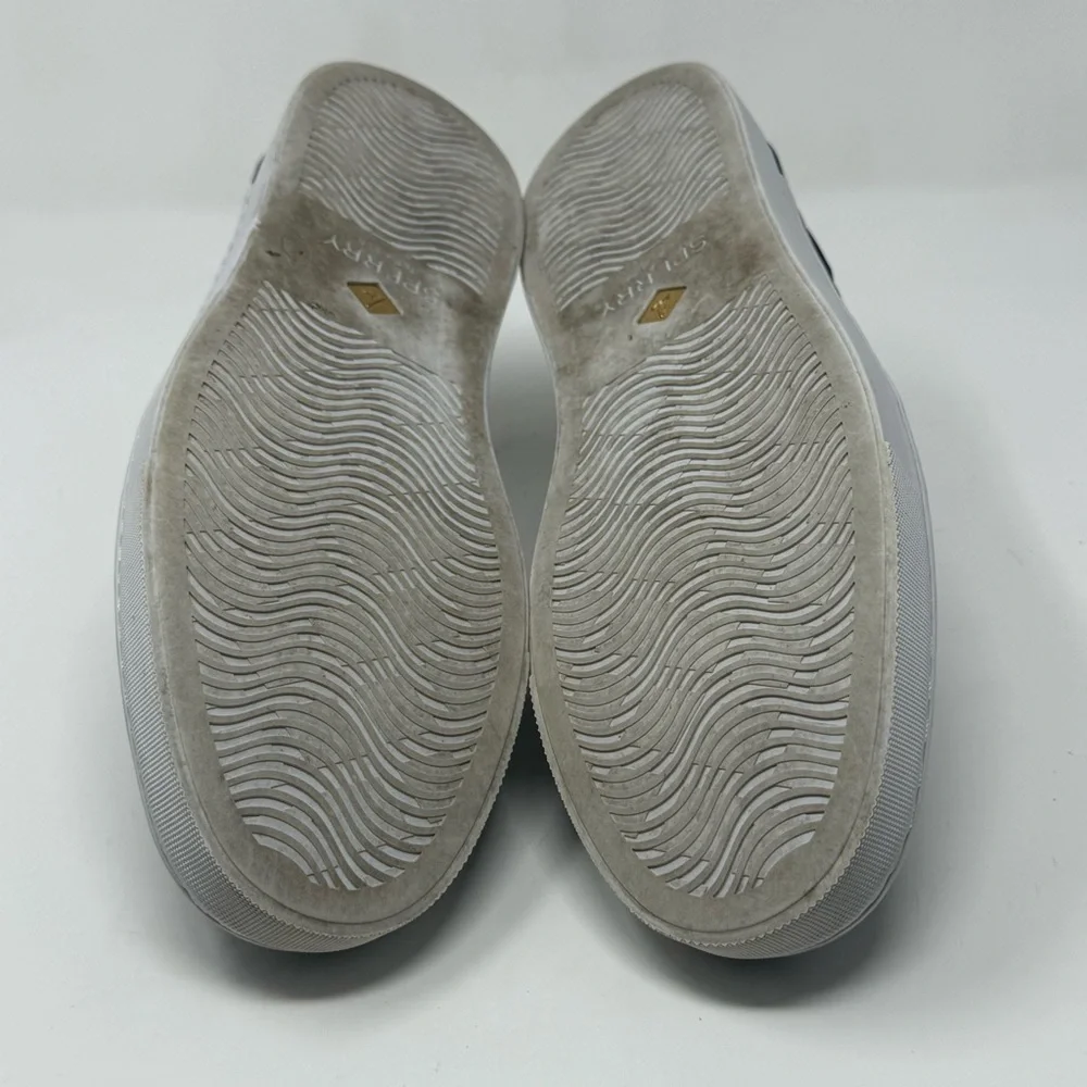 Sperry Gold Cup Victura 3 Eye Boat Shoes Mens 8.5 Gray Leather Casual Preppy